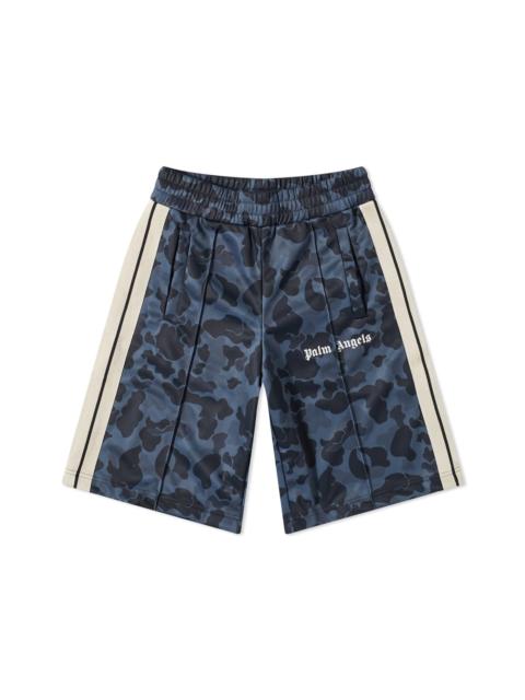 Palm Angels Night Camp Track Shorts Black/Grey/White