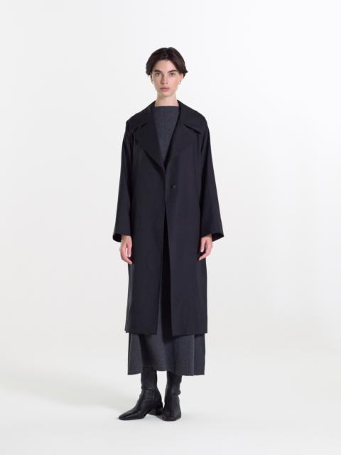 Laggan Belted Wool Gabardine Trench Coat