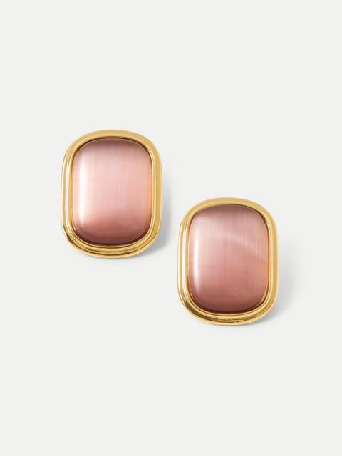 CAT’S EYE STONE EARRING