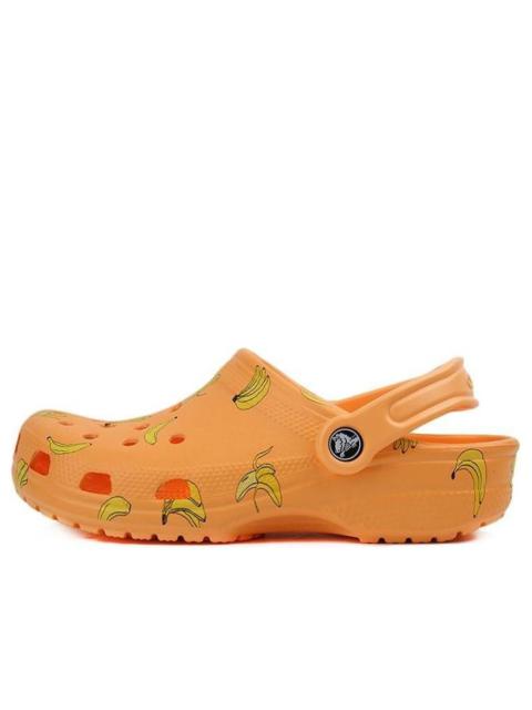 (WMNS) Crocs Classic clog Sports sandals 'Orange' 206375-801