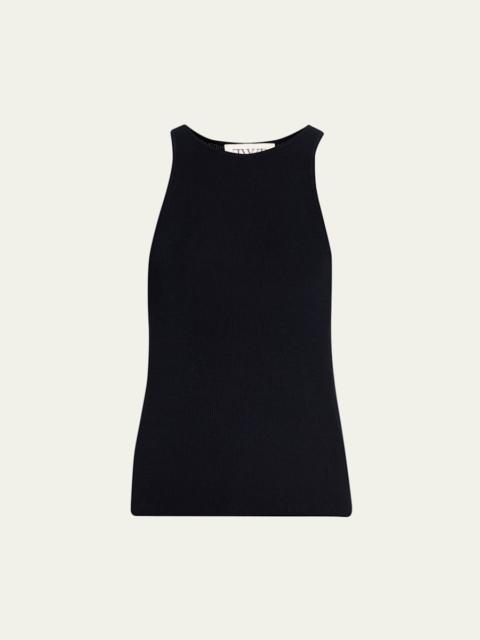 Harbor Cotton-Silk Tank Top