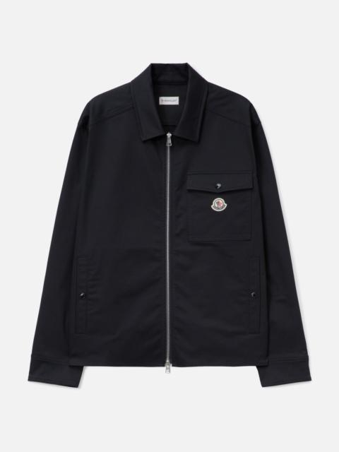ZIP-UP SHIRT JACKET
