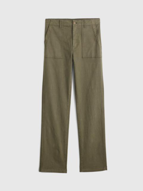 Utility Straight-Leg Pants