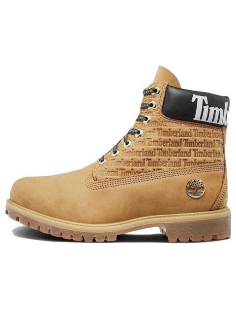 Timberland 6-Inch Premium Logo Wide-Fit Boots 'Wheat Nubuck' A1TUU