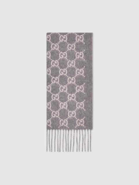 GG cashmere scarf