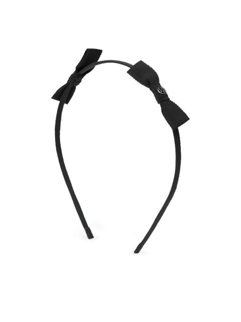 Brianna bow-embellishment headband