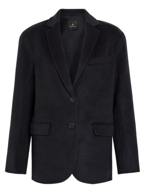 Anine Bing Quinn Wool and Cashmere-blend Jacket