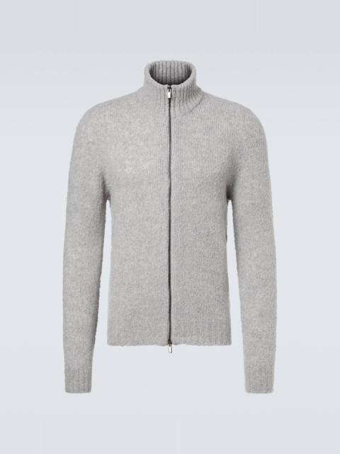 Wool and cashmere-blend cardigan