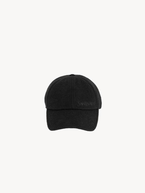 SAINT LAURENT VINTAGE CAP IN CASHMERE
