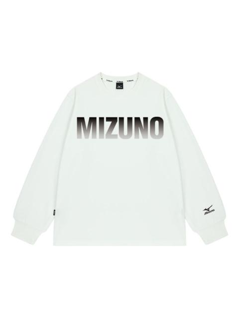 Mizuno Graphic Long Sleeve T-shirt 'White' A2CA2A03