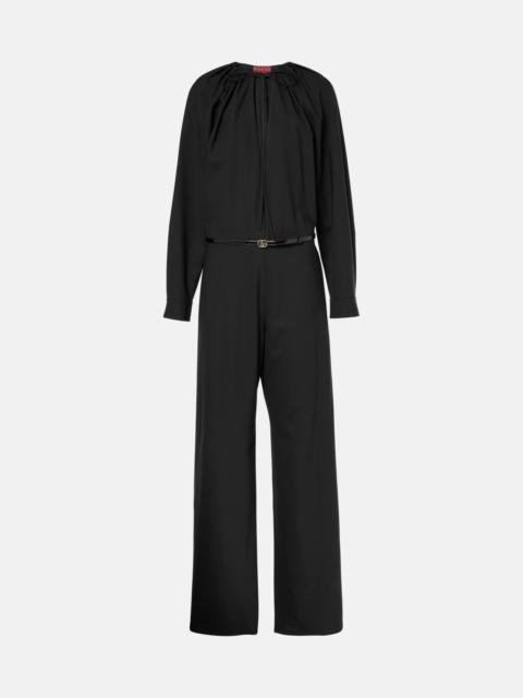 Wool-blend jumpsuit