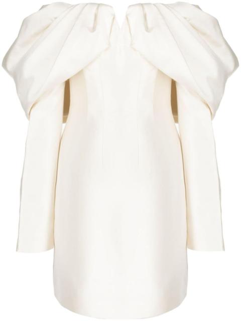 Viola off-the-shoulder minidress