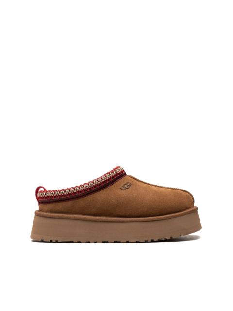 Tazz contrast-stitch slippers