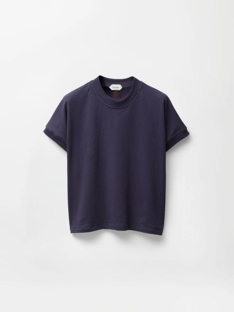 Embroidered Stretch Cotton-Jersey T-Shirt