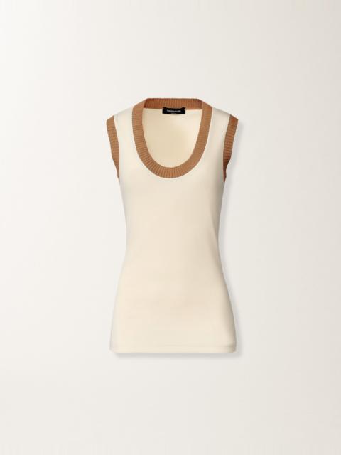Jersey tank top
