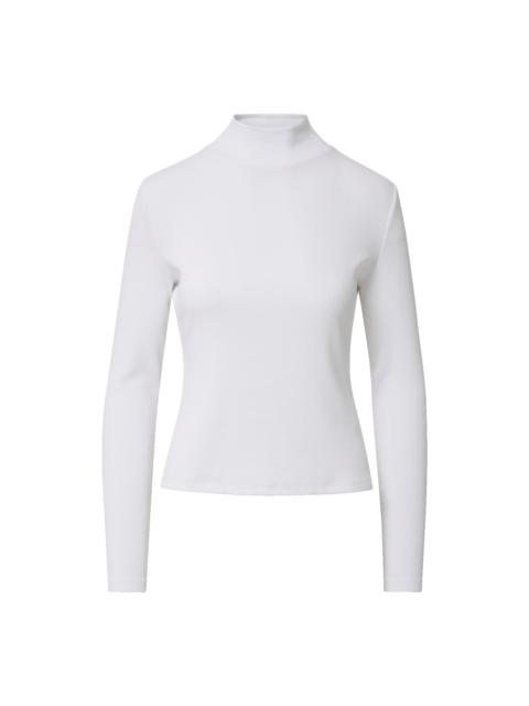 NATE MOCK-NECK TOP