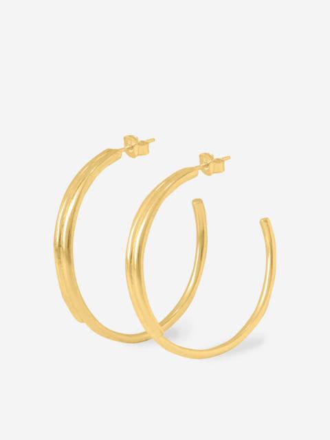 Queen Midi Hoops