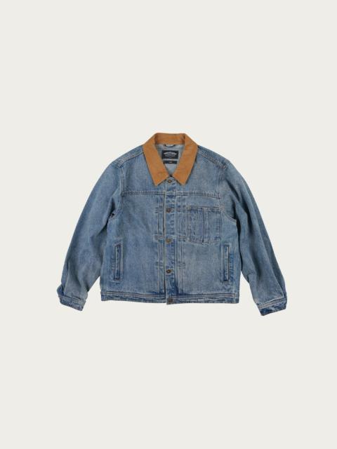Washed Denim Trucker - Blue