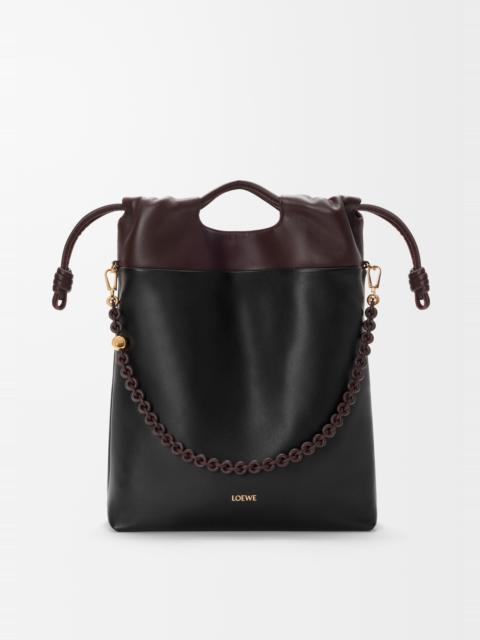 Flamenco purse tote in mellow nappa lambskin