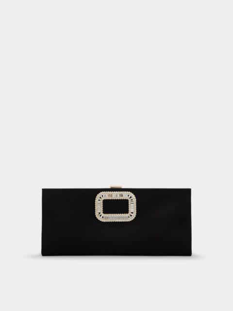 Pilgrim Buckle Clutch in Satin