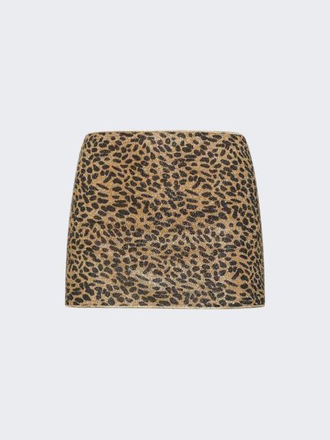 Animalier Lumiere Skirt Leopard