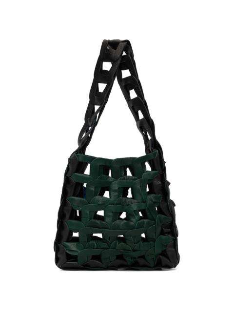 Green & Black Links Bag
