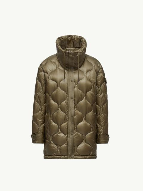 Lombi Hooded Mid-Length Down Jacket