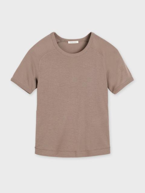 T-shirt Alezia Lyocell Chocolate