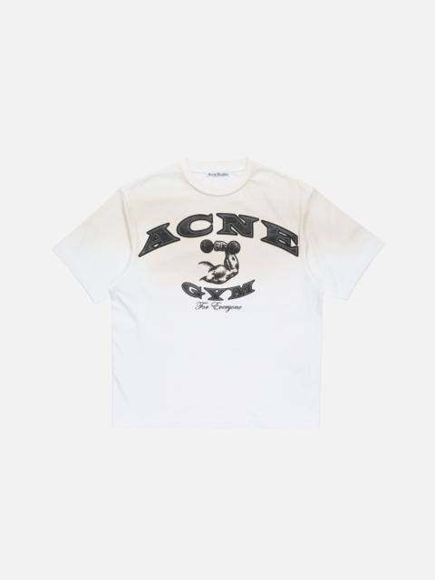 Logo t-shirt - Dusty white