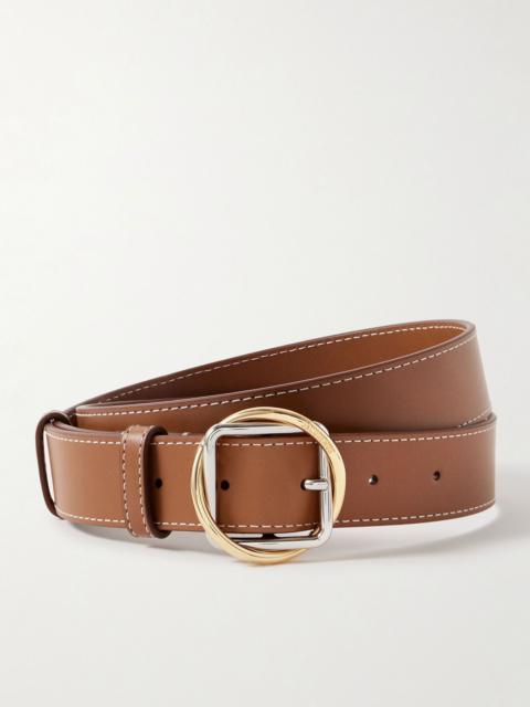 The Salon leather belt Light brown