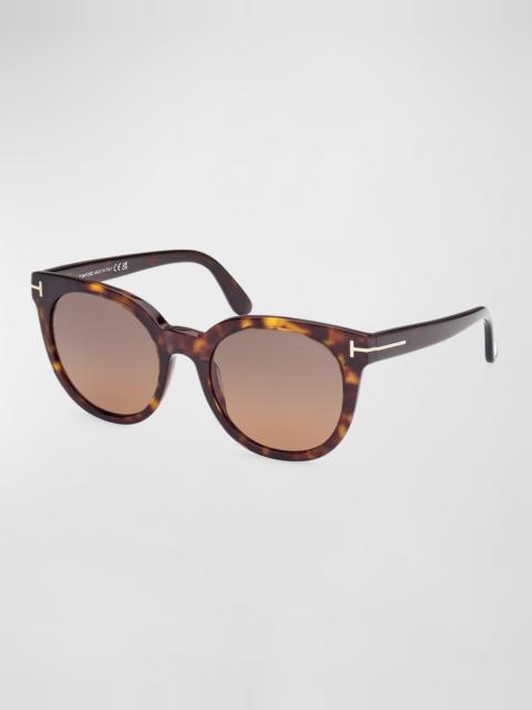 Moira Acetate Butterfly Sunglasses