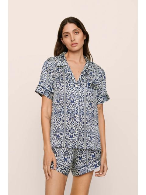 Eberjey x Casa Del Sol - Inez Washable Silk Printed Short PJ Set
