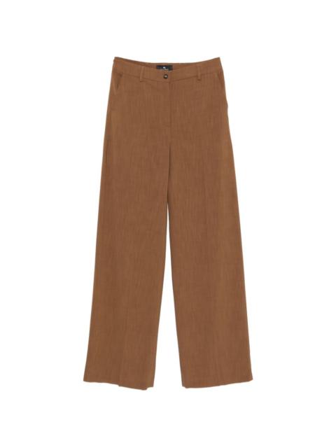 front-seam trousers
