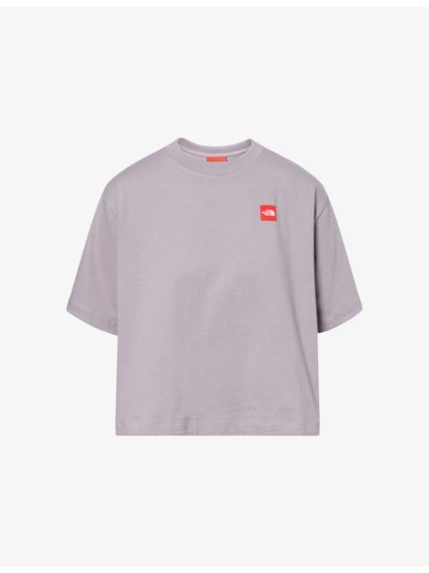 Red Box Boxy-Fit Cotton-Jersey T-Shirt