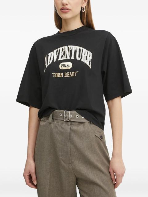 graphic-print T-shirt