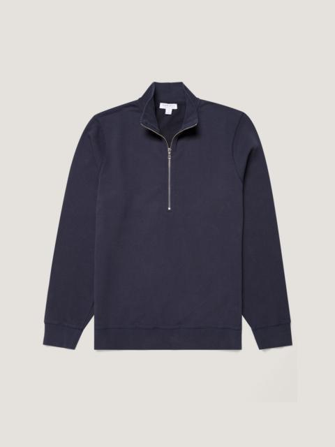 Half Zip Loopback Sweatshirt