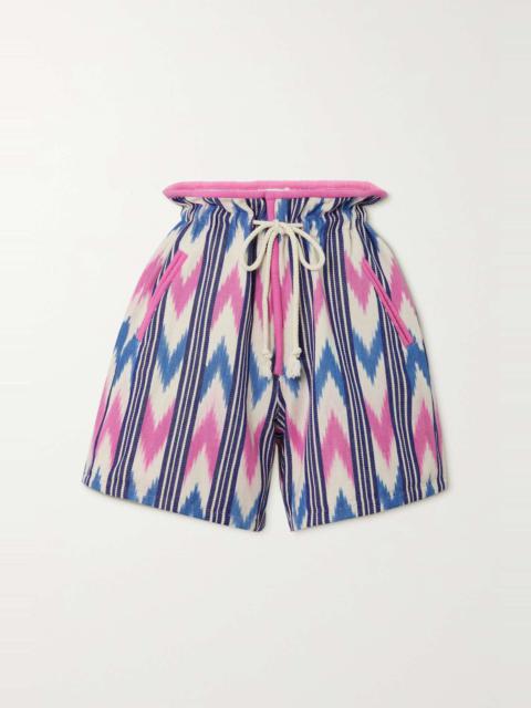 Linima cotton-jacquard shorts