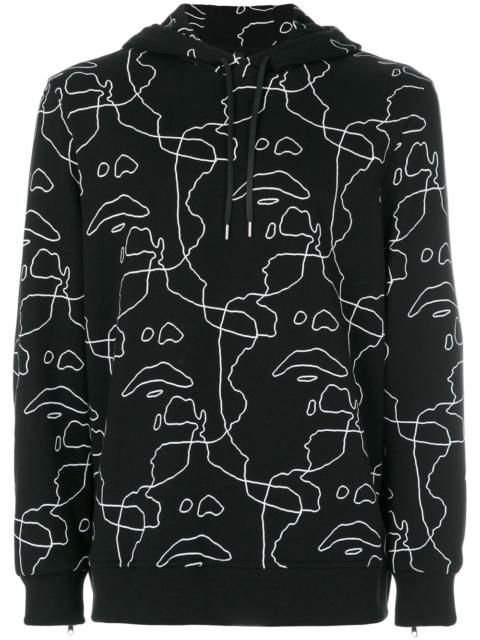 Siouxsie printed hoodie