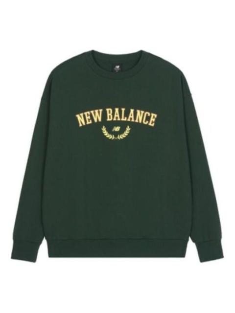 New Balance Logo Sportswear Top 'Green Yellow' AMT31309-JUE