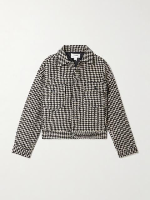 Houndstooth Tweed Jacket