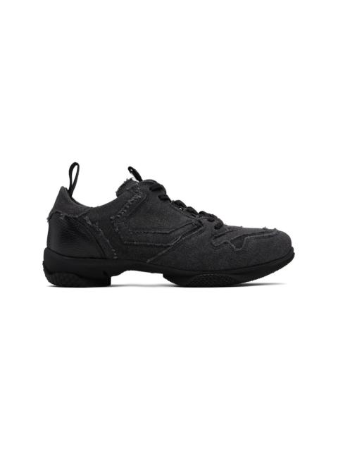 Black Ostro Canvas Sneakers