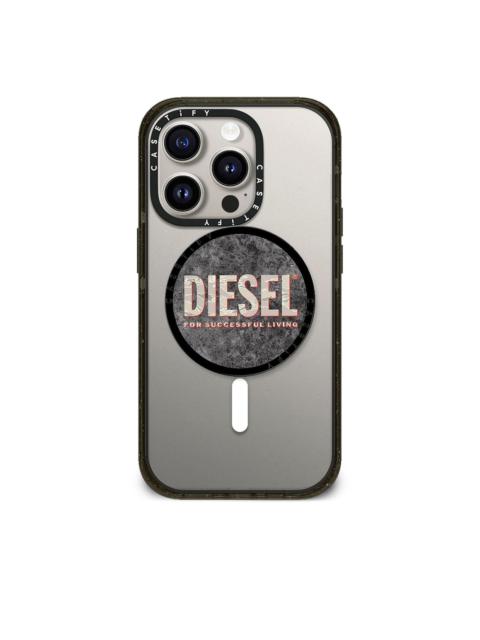 x CASETiFY logo-print phone grip stand