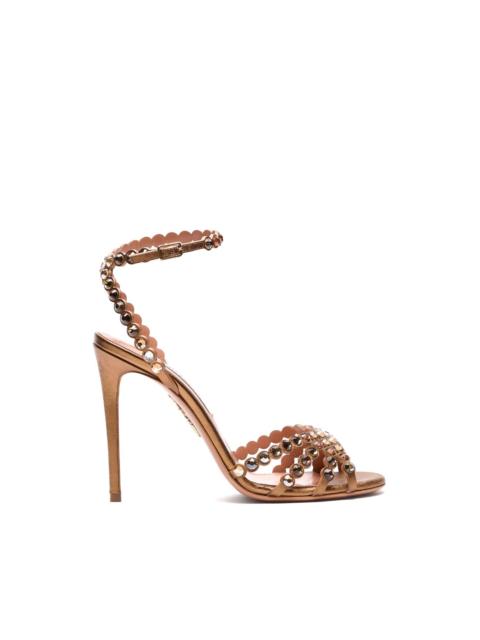 strass buckle tequila sandals