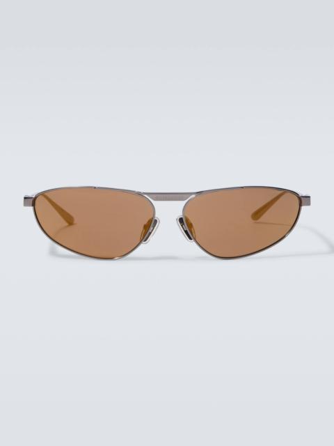 Pilot cat-eye sunglasses