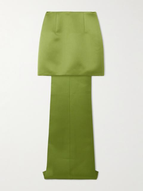 Harleigh Duchesse-satin Maxi Skirt