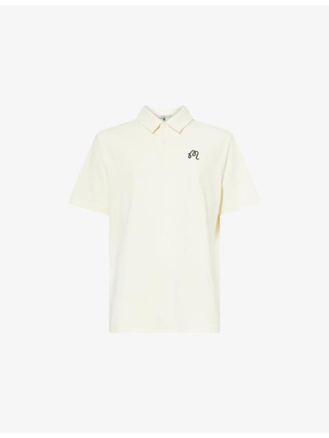 Fairway Logo-Embroidered Stretch-Jersey Polo Top