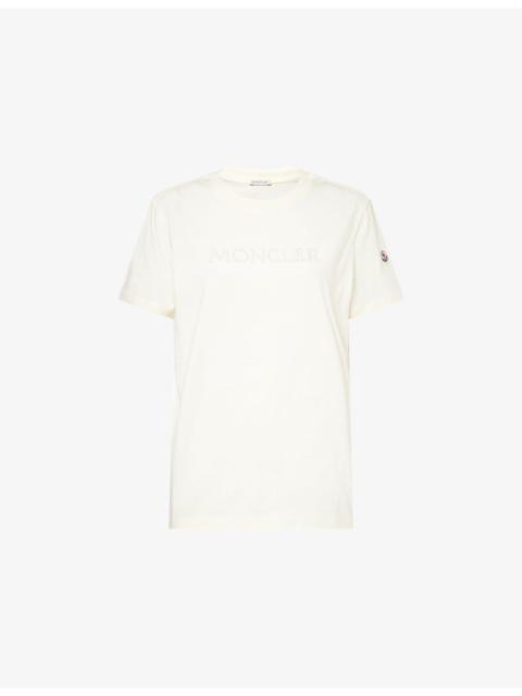 Logo-Embroidered Round-Neck Cotton-Jersey T-Shirt