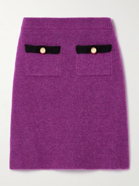 Alpaca-blend Mini Skirt