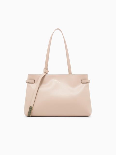 SMOOTH LEATHER HANDBAG