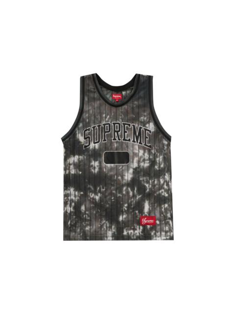 Supreme Dyed Basketball Jersey Black